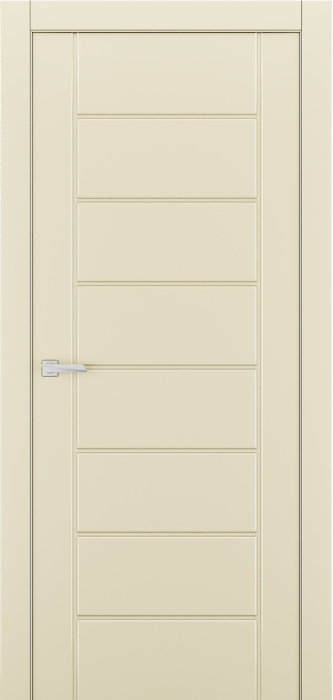 Міжкімнатні двері Estetdoors Lines 3 RAL1013 Глухі Фарба