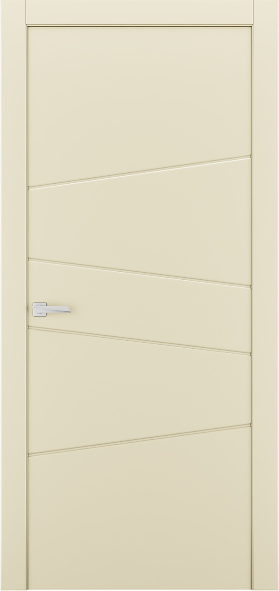 Міжкімнатні двері Estetdoors Lines 9 RAL1013 Глухі Фарба