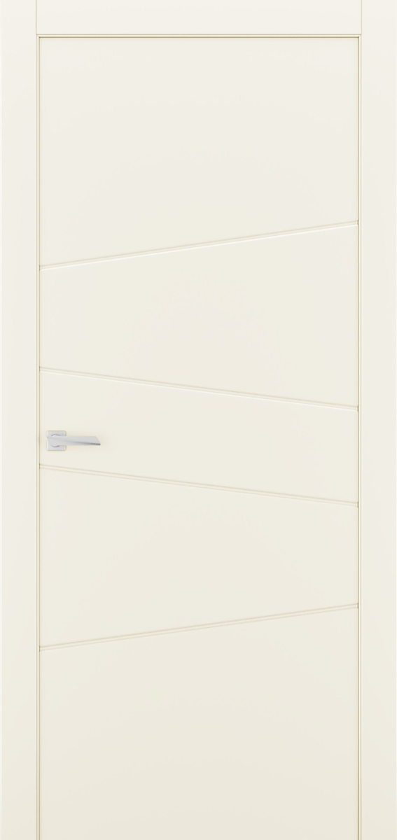 Міжкімнатні двері Estetdoors Lines 9 RAL9001 Глухі Фарба
