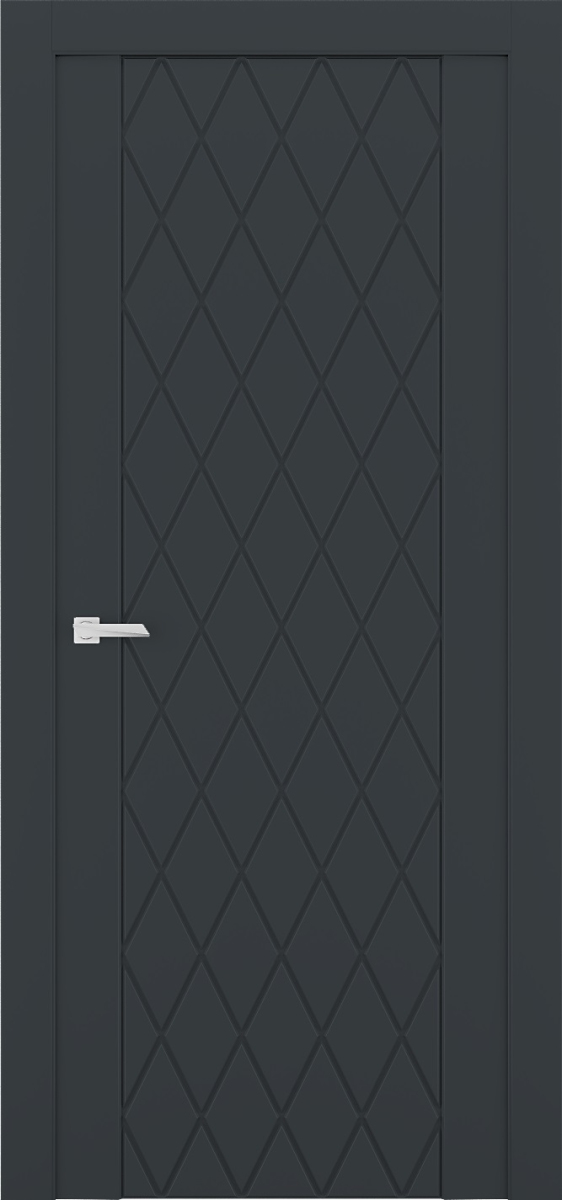 Міжкімнатні двері Estetdoors Lines 10 RAL7016 Глухі Фарба