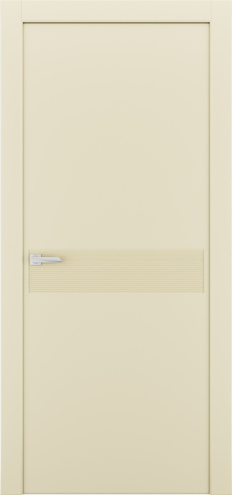 Міжкімнатні двері Estetdoors Lines 12 RAL1013 Глухі Фарба