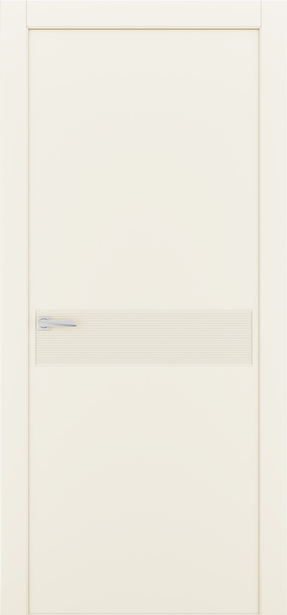 Міжкімнатні двері Estetdoors Lines 12 RAL9001 Глухі Фарба
