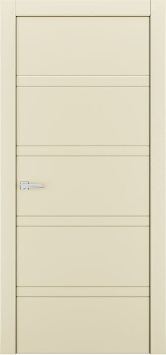 Міжкімнатні двері Estetdoors Lines 14 RAL1013 Глухі Фарба