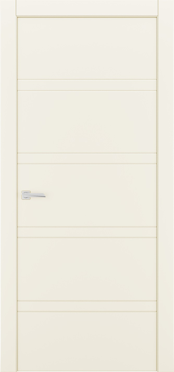 Міжкімнатні двері Estetdoors Lines 14 RAL9001 Глухі Фарба