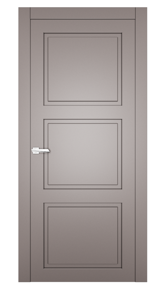 Міжкімнатні двері Estetdoors Grand 1D /1.31 RAL7036 Глухі Фарба