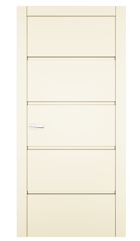 Міжкімнатні двері Estetdoors Grand 1D /2 RAL9001 Глухі Фарба
