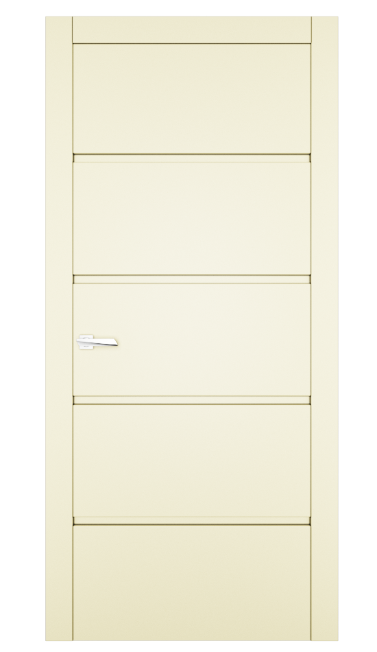 Міжкімнатні двері Estetdoors Grand 1D /2 RAL1013 Глухі Фарба