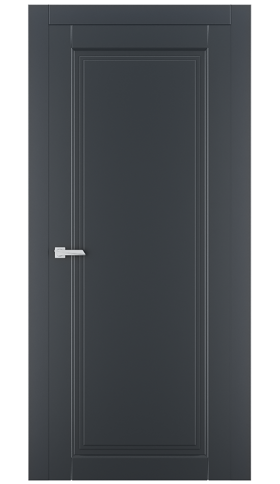 Міжкімнатні двері Estetdoors Grand 2D /1.1 RAL7016 Глухі Фарба