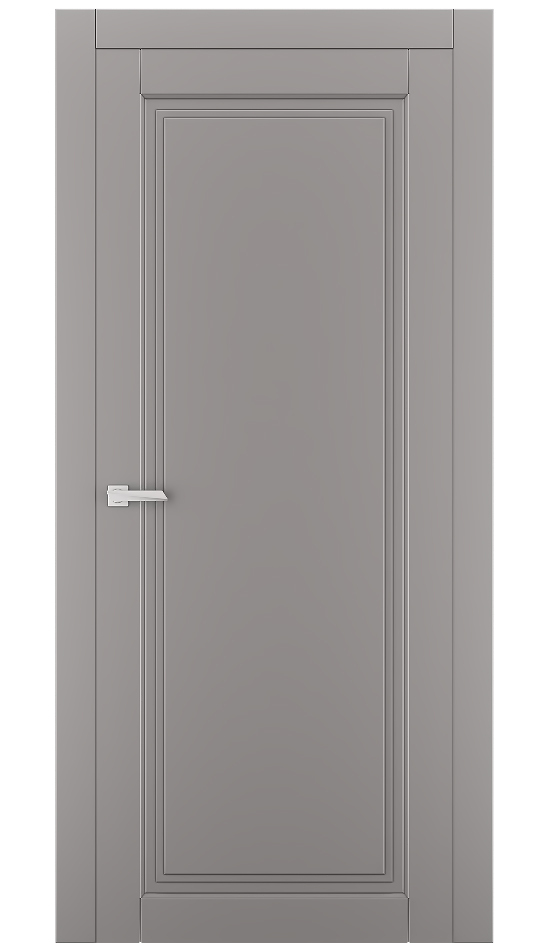 Міжкімнатні двері Estetdoors Grand 2D /1.1 RAL7036 Глухі Фарба