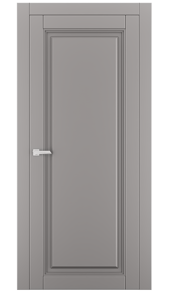 Міжкімнатні двері Estetdoors Grand 2D /2.1 RAL7036 Глухі Фарба