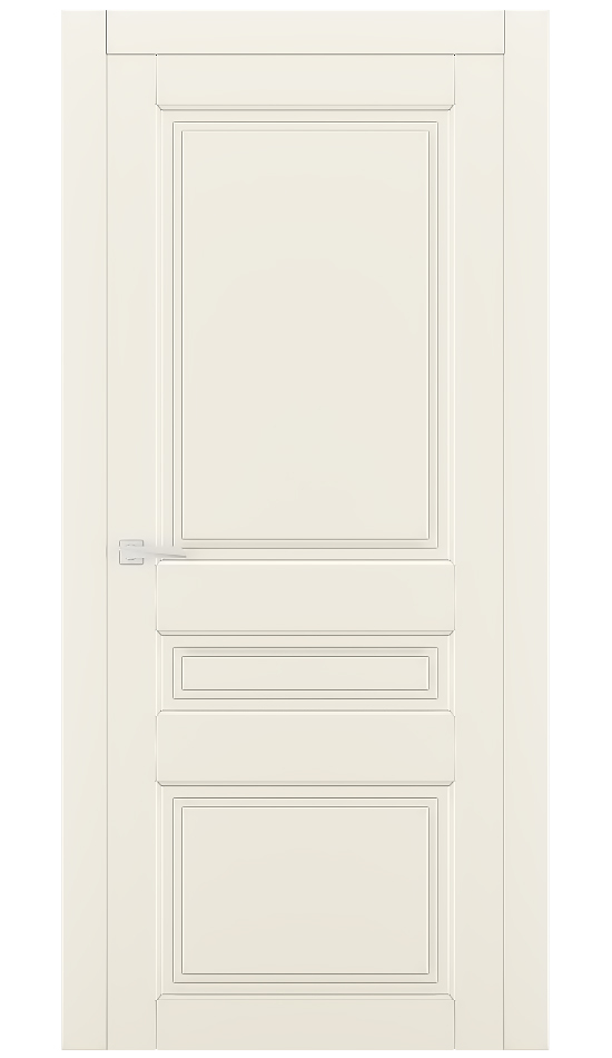 Міжкімнатні двері Estetdoors Grand 2D /1.3 RAL9001 Глухі Фарба