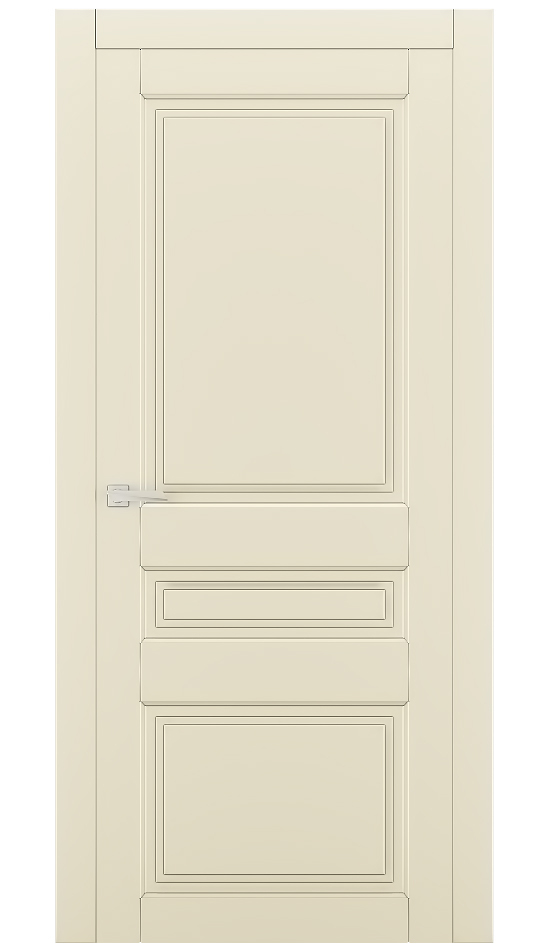 Міжкімнатні двері Estetdoors Grand 2D /1.3 RAL1013 Глухі Фарба