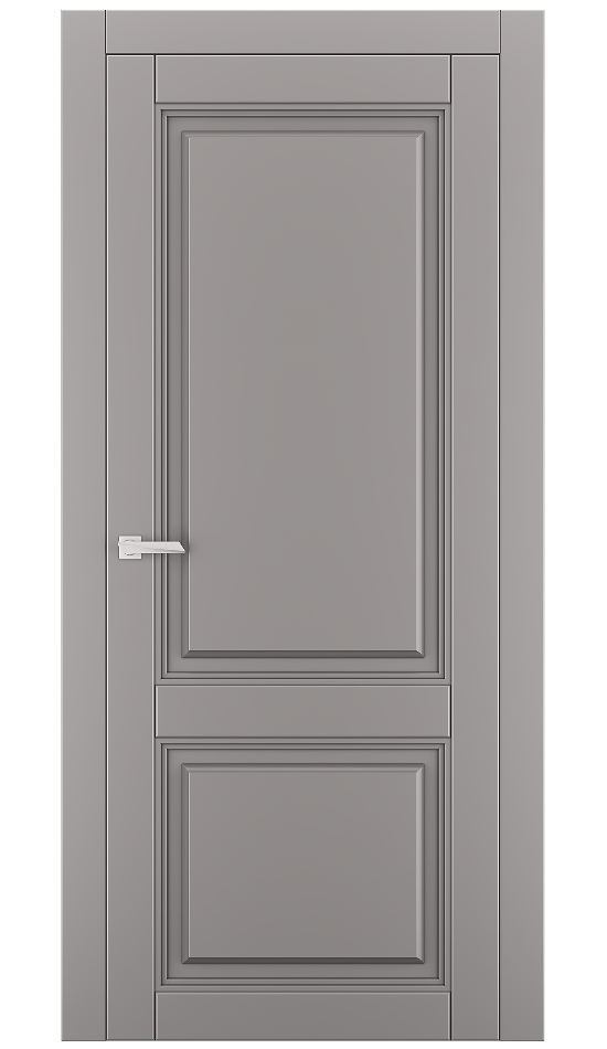 Міжкімнатні двері Estetdoors Grand 2D /2.2 RAL7036 Глухі Фарба