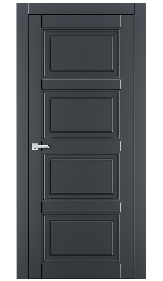 Міжкімнатні двері Estetdoors Grand 2D /2.4 RAL7016 Глухі Фарба