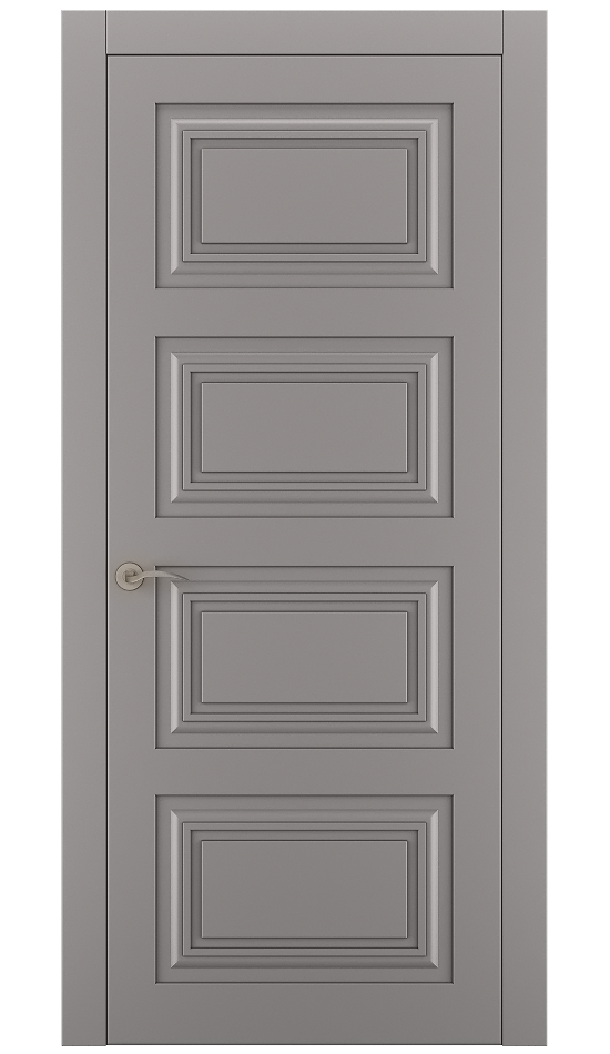 Міжкімнатні двері Estetdoors Grand 2D /4.4 RAL7036 Глухі Фарба