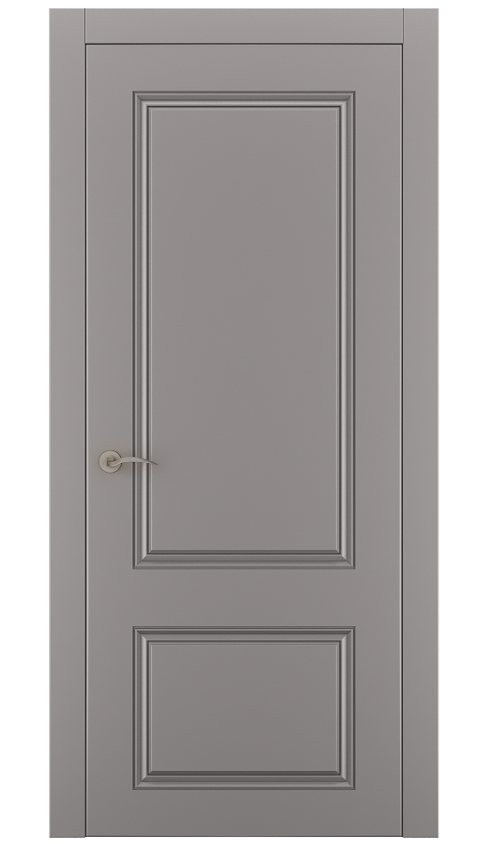 Міжкімнатні двері Estetdoors Grand 2D /8 RAL7036 Глухі Фарба