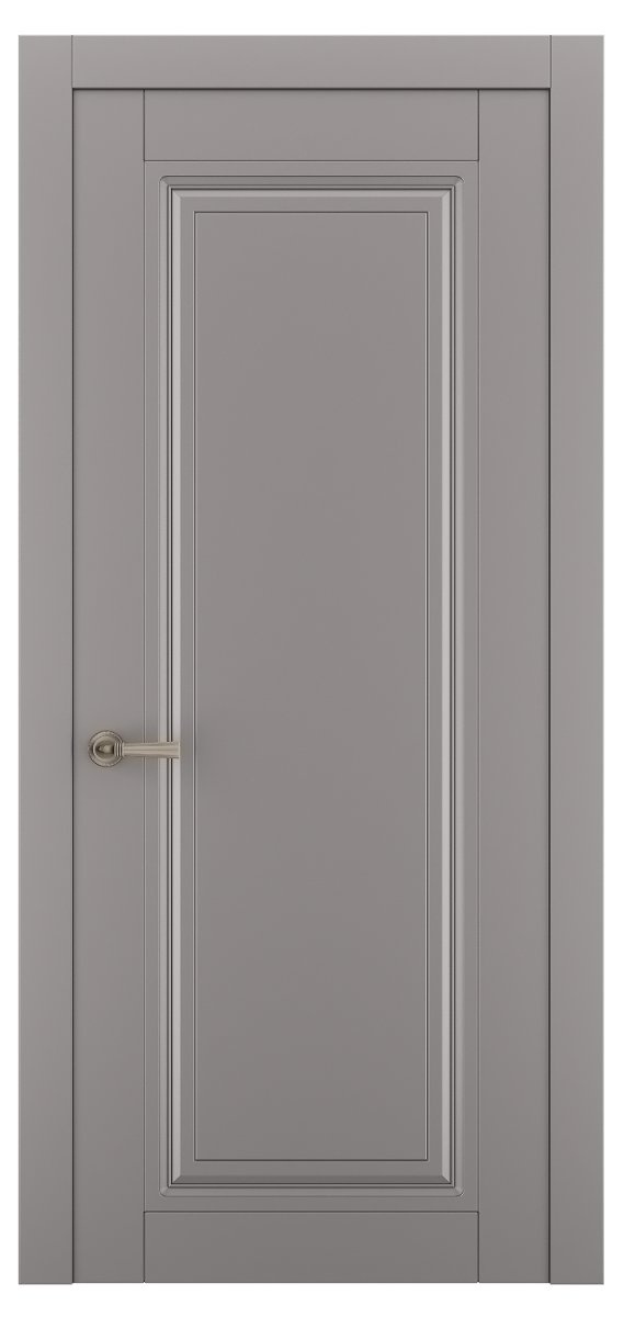 Міжкімнатні двері Estetdoors Grand 3D /1.1 RAL7036 Глухі Фарба