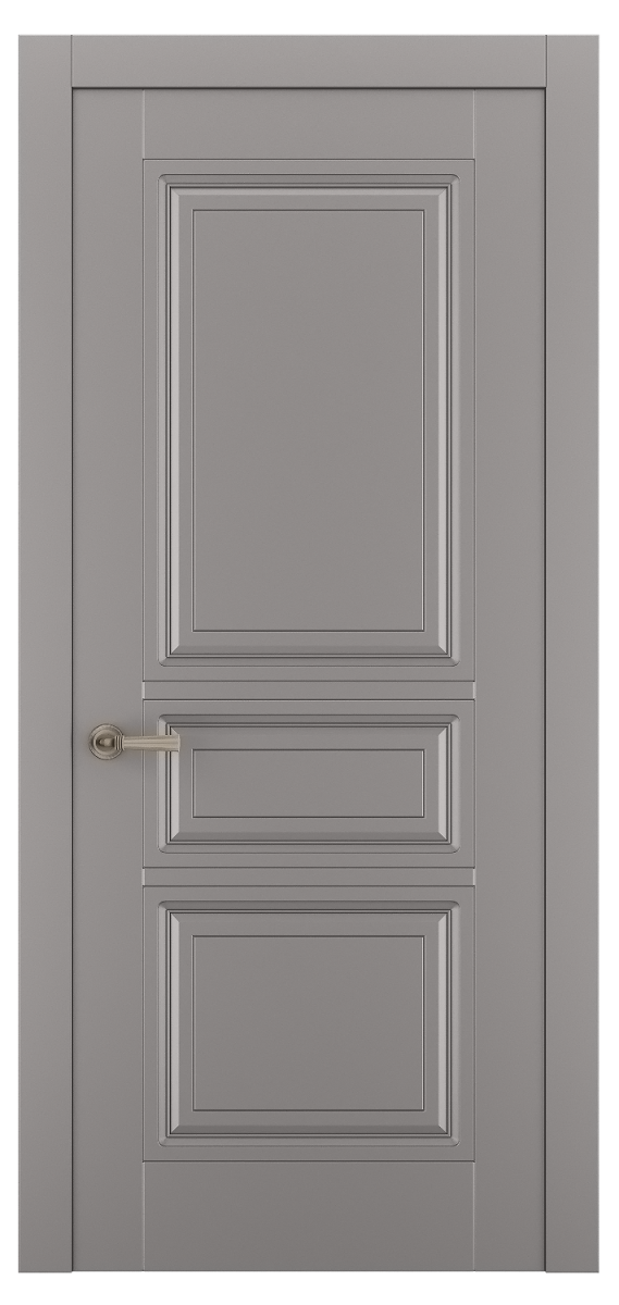 Міжкімнатні двері Estetdoors Grand 3D /1.3 RAL7036 Глухі Фарба