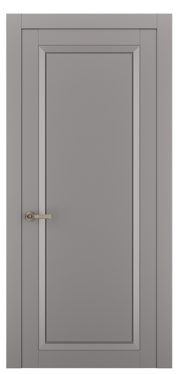 Міжкімнатні двері Estetdoors Grand 3D /2.1 RAL7036 Глухі Фарба