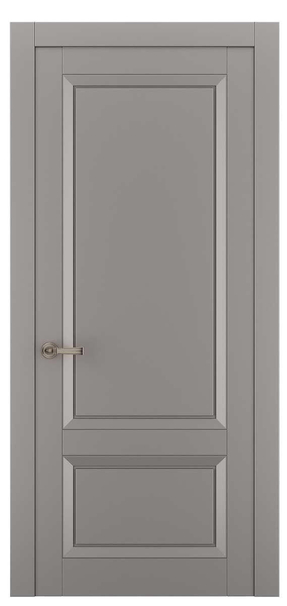 Міжкімнатні двері Estetdoors Grand 3D /2.2 RAL7036 Глухі Фарба