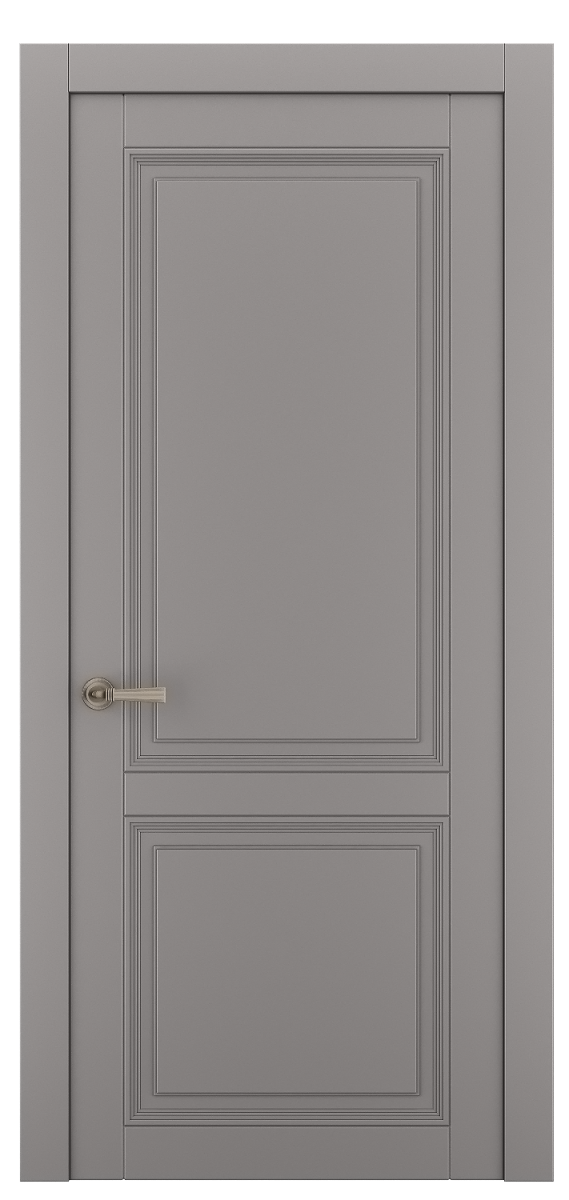 Міжкімнатні двері Estetdoors Grand 3D /5 RAL7036 Глухі Фарба