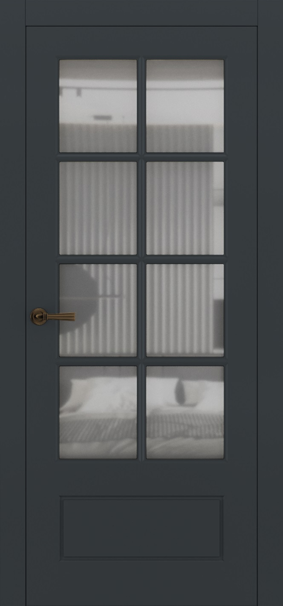 Міжкімнатні двері Estetdoors Elite 2 RAL7016 Сатин білий Фарба