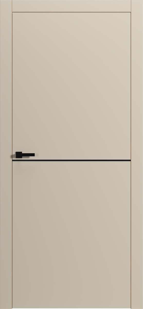 Міжкімнатні двері Maxi Molding - Г Кремова емаль Глухі Фарба