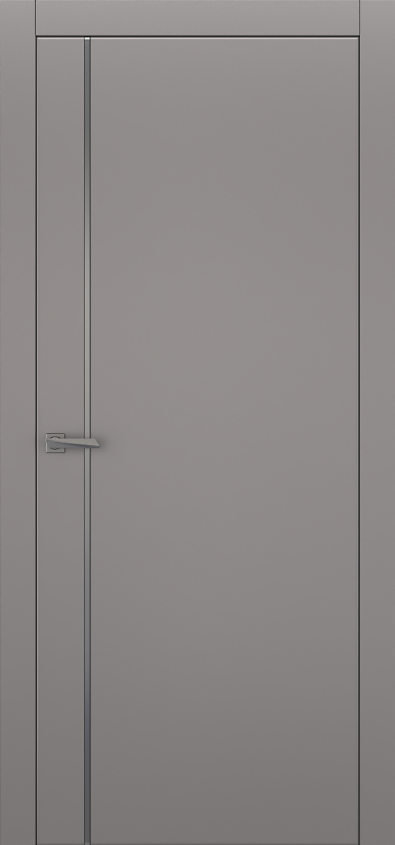 Міжкімнатні двері Estetdoors Molding 1 В (Estet) RAL7036 Глухі Фарба