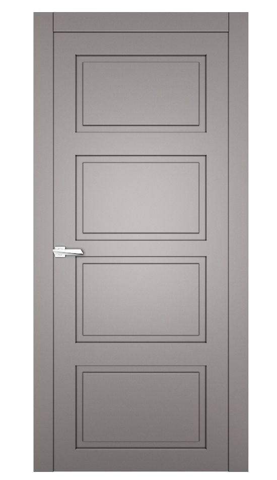 Міжкімнатні двері Estetdoors Grand 1D /1.4 RAL7036 Глухі Фарба