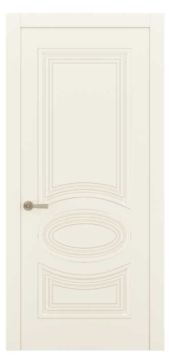 Міжкімнатні двері Estetdoors Grand 3D /3 RAL9001 Глухі Фарба