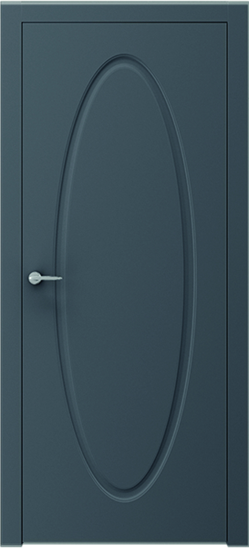 Міжкімнатні двері Azora Duo-12 RAL7016 Глухі Фарба