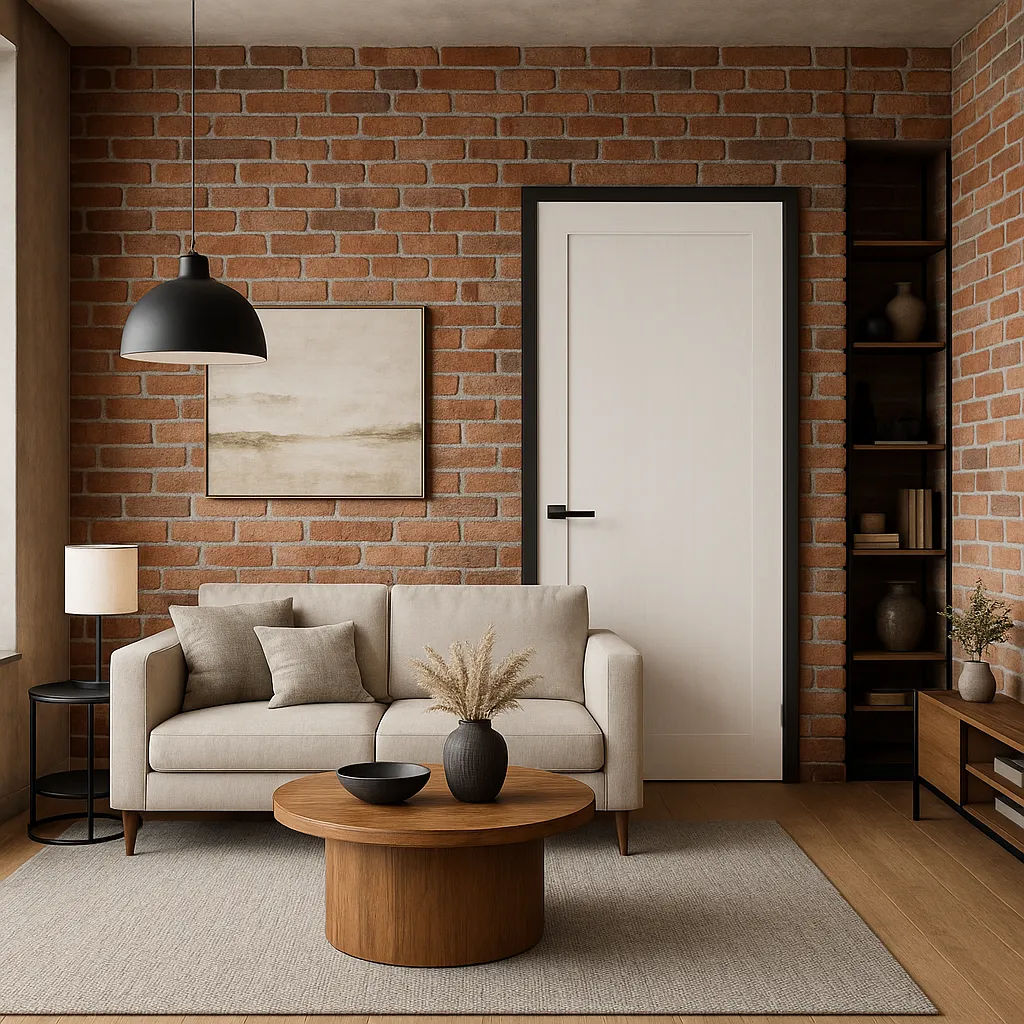 Міжкімнатні двері Leador Express Simpli - loft deko sld-01 Клен білий Плівка Двері в інтер'єрі