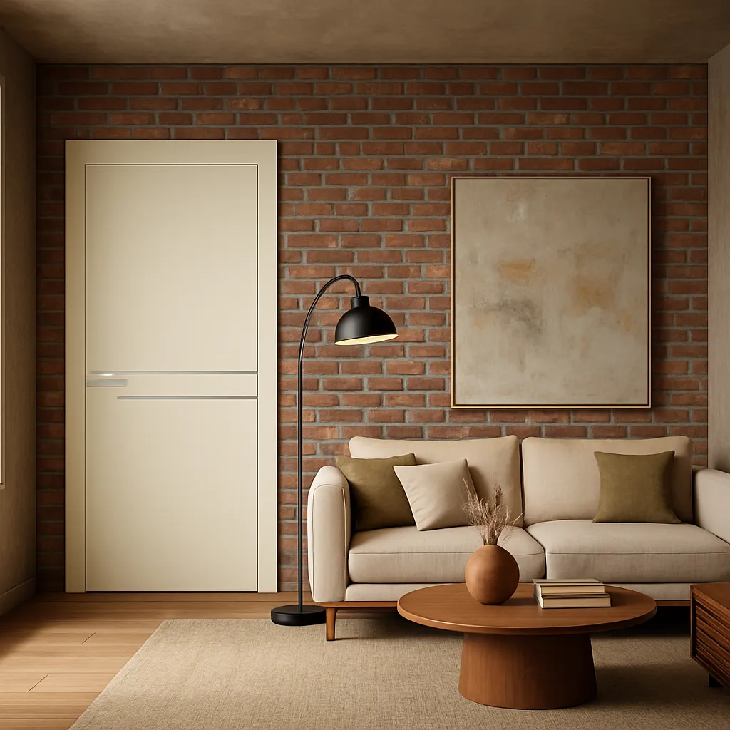 Міжкімнатні двері Estetdoors Molding 2.2 Г RAL1013 Глухі Фарба Двері в інтер'єрі