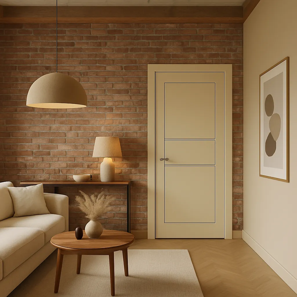Міжкімнатні двері Estetdoors Molding 2 Г RAL1013 Глухі Фарба Двері в інтер'єрі